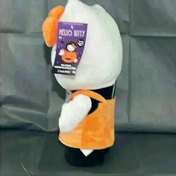 Hello Kitty Halloween Side Stepper Orange Pumpkin new - Picture 6 of 8